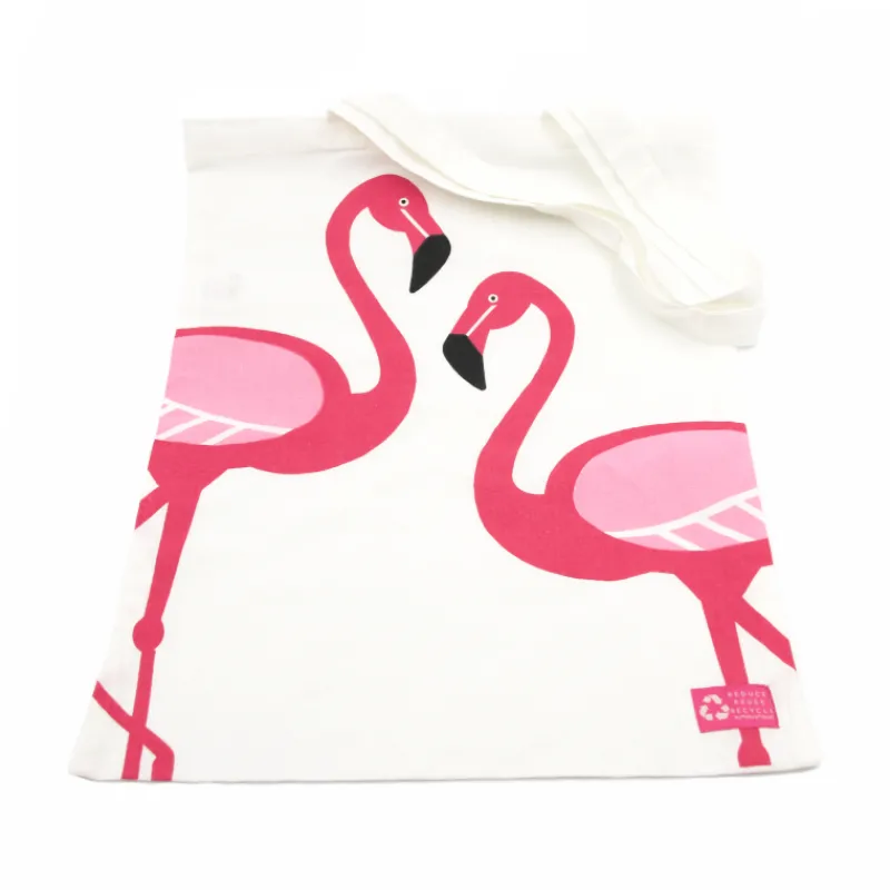 Bolsas*Zoomarine Saco de Pano Flamingo